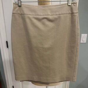 Ann Taylor Classic Tan Women's Skirt
